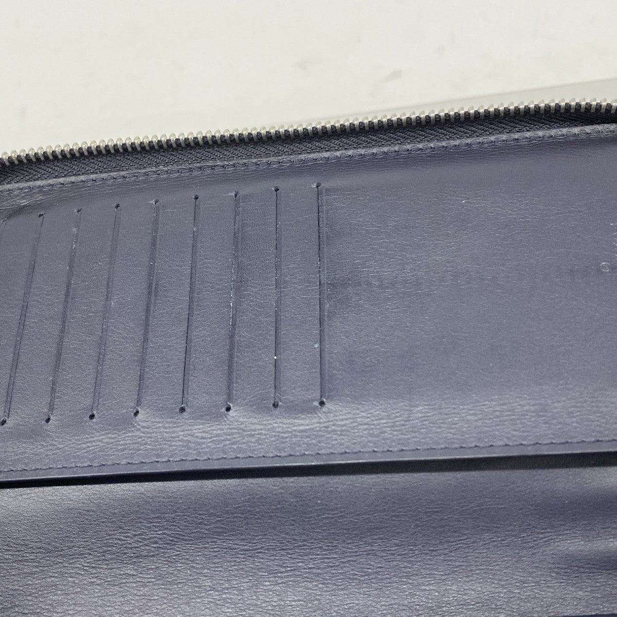 【6ae5113-k】ルイヴィトン 長財布 ダミエ・アンフィニ ジッピーウォレットヴェルティカル N63548 オニキス【中古】メンズ
