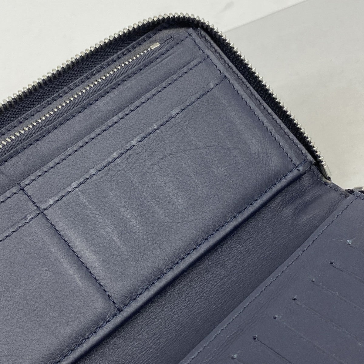 【6ae5113-k】ルイヴィトン 長財布 ダミエ・アンフィニ ジッピーウォレットヴェルティカル N63548 オニキス【中古】メンズ