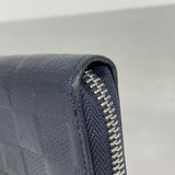 【6ae5113-k】ルイヴィトン 長財布 ダミエ・アンフィニ ジッピーウォレットヴェルティカル N63548 オニキス【中古】メンズ