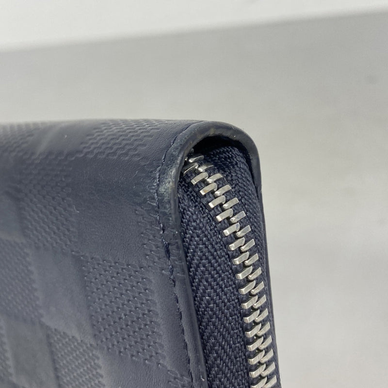 【6ae5113-k】ルイヴィトン 長財布 ダミエ・アンフィニ ジッピーウォレットヴェルティカル N63548 オニキス【中古】メンズ