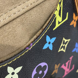 【6ae5114-k】ルイヴィトン トートバッグ モノグラム・マルチカラー オーレリアMM M40095 ノワール【中古】レディース