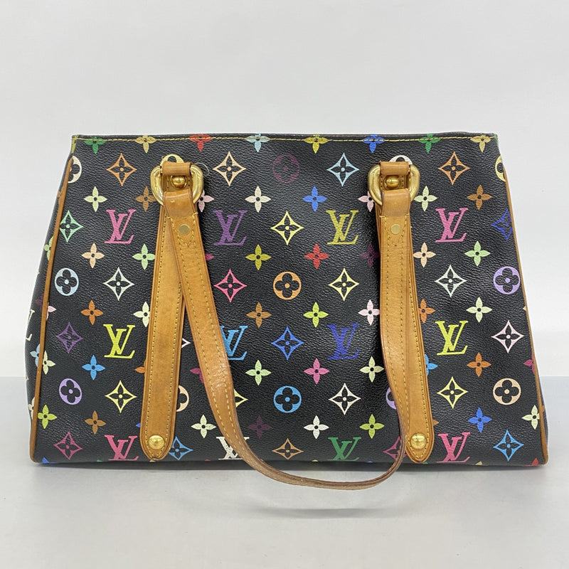 【6ae5114-k】ルイヴィトン トートバッグ モノグラム・マルチカラー オーレリアMM M40095 ノワール【中古】レディース