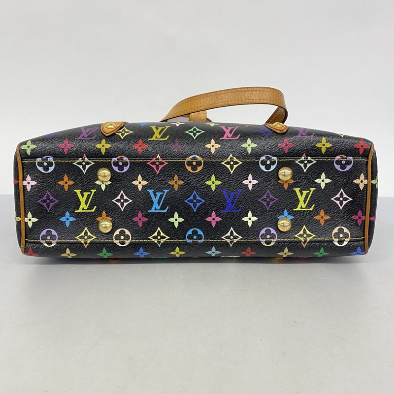 【6ae5114-k】ルイヴィトン トートバッグ モノグラム・マルチカラー オーレリアMM M40095 ノワール【中古】レディース