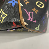 【6ae5114-k】ルイヴィトン トートバッグ モノグラム・マルチカラー オーレリアMM M40095 ノワール【中古】レディース