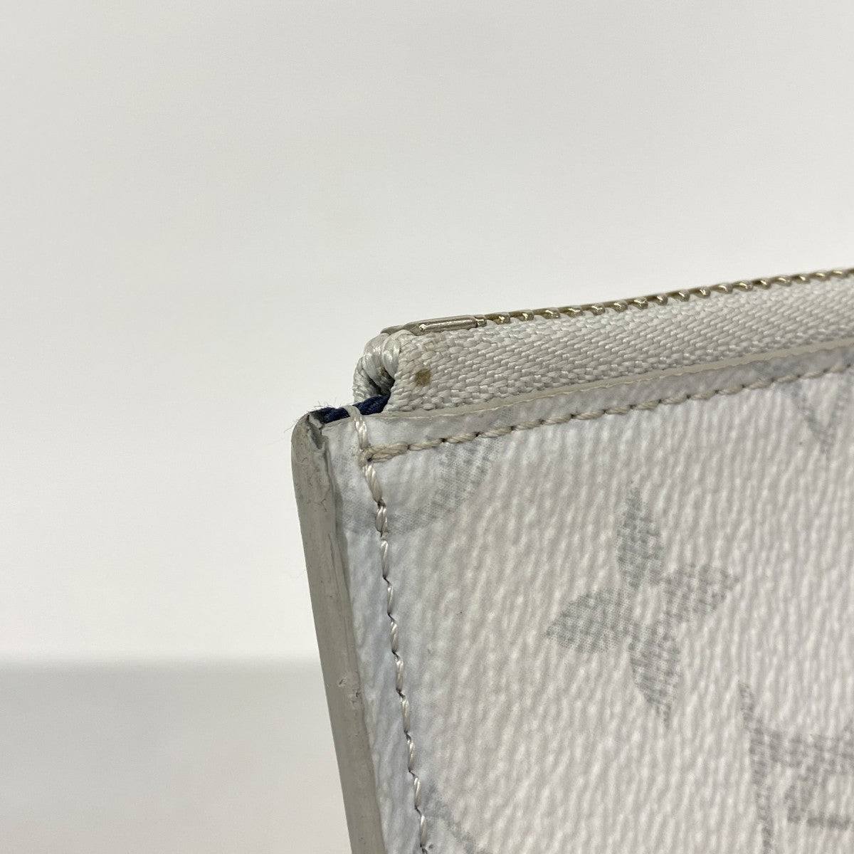 【6ae5115-k】ルイヴィトン クラッチバッグ モノグラム・ホワイト ポシェットジュールPM M61745 ホワイト グレー【中古】メンズ