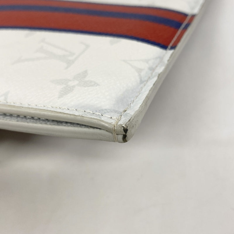 【6ae5115-k】ルイヴィトン クラッチバッグ モノグラム・ホワイト ポシェットジュールPM M61745 ホワイト グレー【中古】メンズ