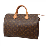 【6ae5120】ルイヴィトン ハンドバッグ モノグラム スピーディ35 M41107 ブラウン【中古】レディース