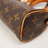 【6ae5121】ルイヴィトン ハンドバッグ モノグラム ミニスピーディ M41534 ブラウン【中古】レディース