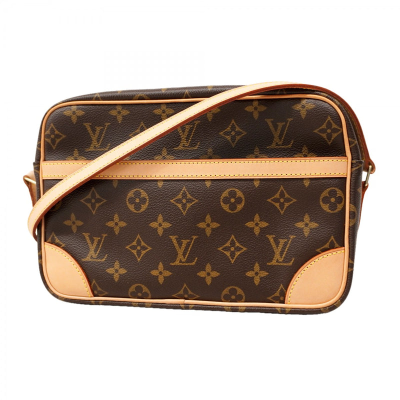 【6ae5122】ルイヴィトン ショルダーバッグ モノグラム トロカデロ27 M51274 ブラウン【中古】レディース