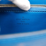 【6ae5124-k】ルイヴィトン ハンドバッグ エピ マルゼルブ M52375 トレドブルー【中古】レディース