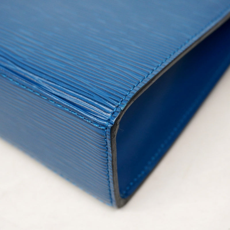 【6ae5124-k】ルイヴィトン ハンドバッグ エピ マルゼルブ M52375 トレドブルー【中古】レディース