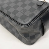 【6ae5125-k】ルイヴィトン ポーチ ダミエ・グラフィット トワレポーチ N47625 ブラック グレー【中古】メンズ