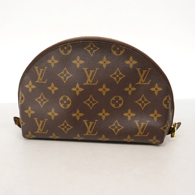 【6ae5126-k】ルイヴィトン ポーチ モノグラム トゥルースドゥミロンド M47520 ブラウン【中古】レディース