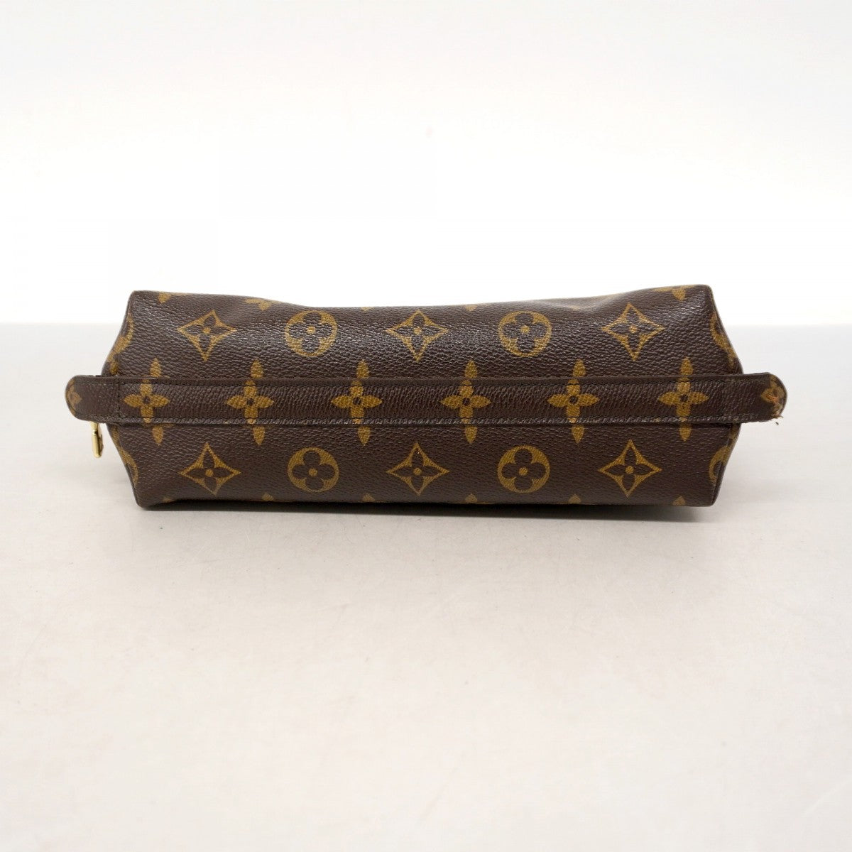 【6ae5126-k】ルイヴィトン ポーチ モノグラム トゥルースドゥミロンド M47520 ブラウン【中古】レディース