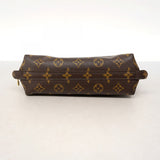 【6ae5126-k】ルイヴィトン ポーチ モノグラム トゥルースドゥミロンド M47520 ブラウン【中古】レディース