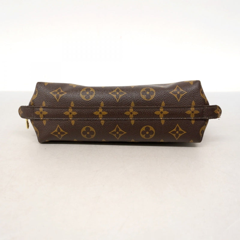 【6ae5126-k】ルイヴィトン ポーチ モノグラム トゥルースドゥミロンド M47520 ブラウン【中古】レディース