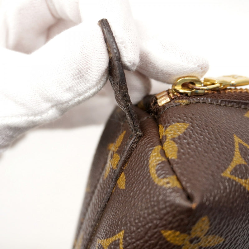 【6ae5126-k】ルイヴィトン ポーチ モノグラム トゥルースドゥミロンド M47520 ブラウン【中古】レディース