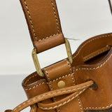 【6ae5139-k】セリーヌ ショルダーバッグ マカダム PVC ブラウン ゴールド金具【中古】レディース