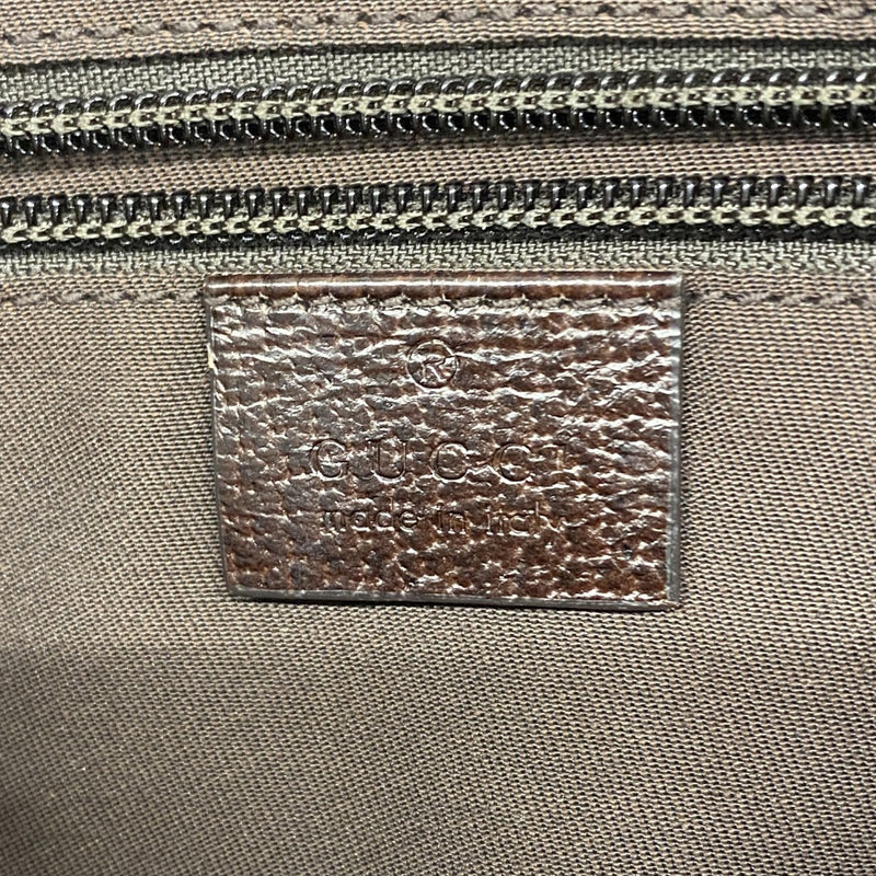 【6ae5140-k】グッチ ショルダーバッグ GGキャンバス 122790 キャンバス ブラウン シルバー金具【中古】レディース