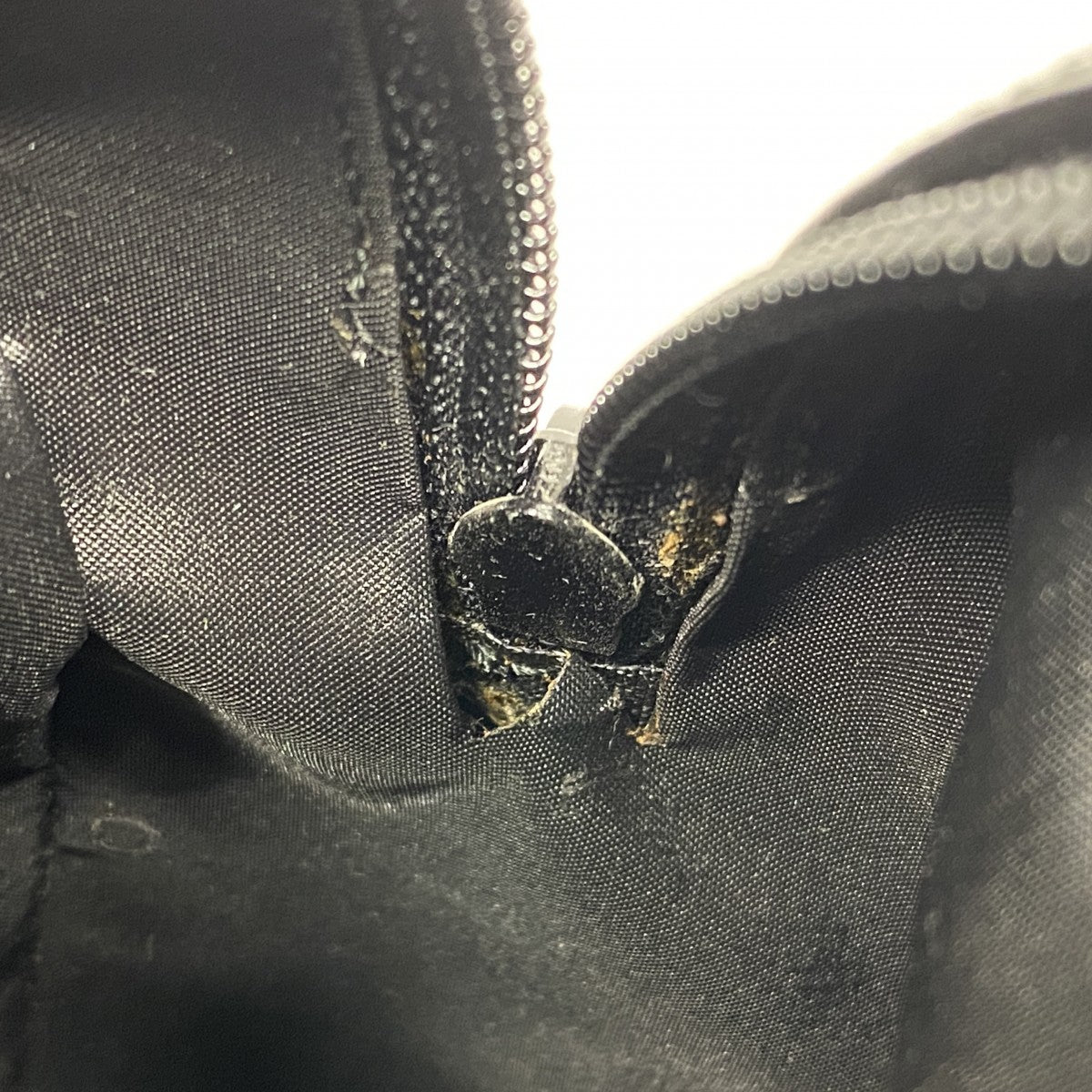 【6ae5145-k】グッチ ハンドバッグ バンブー 000 0828 ナイロン ブラック シルバー金具 2wayバッグ【中古】レディース