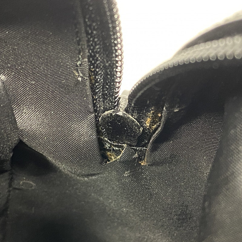 【6ae5145-k】グッチ ハンドバッグ バンブー 000 0828 ナイロン ブラック シルバー金具 2wayバッグ【中古】レディース