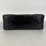 【6ae5145-k】グッチ ハンドバッグ バンブー 000 0828 ナイロン ブラック シルバー金具 2wayバッグ【中古】レディース