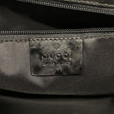 【6ae5145-k】グッチ ハンドバッグ バンブー 000 0828 ナイロン ブラック シルバー金具 2wayバッグ【中古】レディース