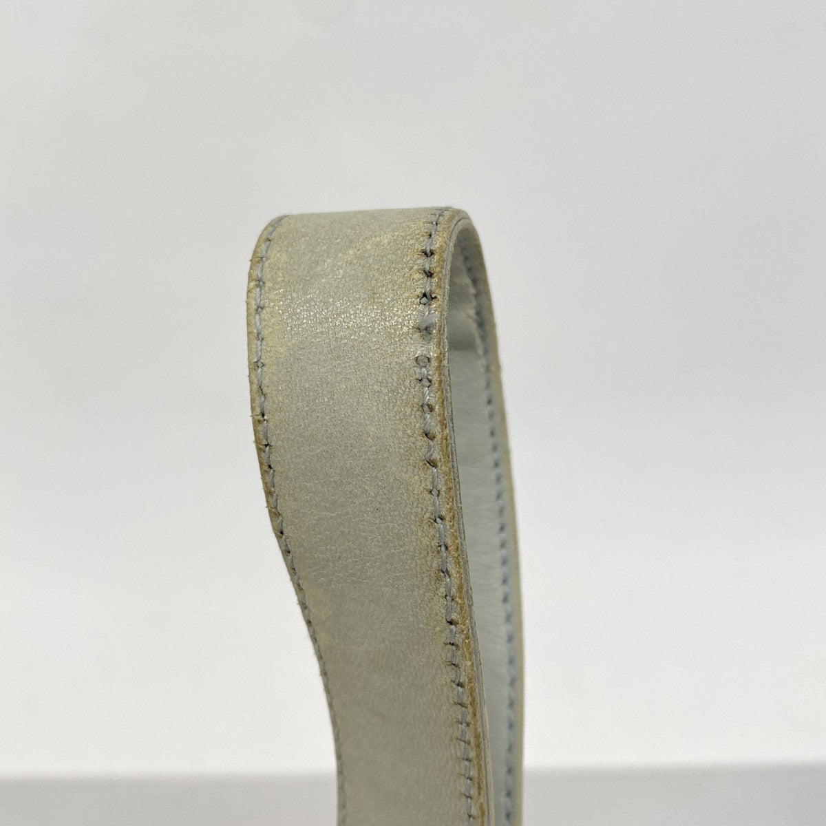 【6ae5147-k】シャネル ハンドバッグ チョコバー ラムスキン ブルー シルバー金具【中古】レディース