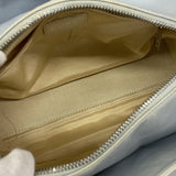 【6ae5147-k】シャネル ハンドバッグ チョコバー ラムスキン ブルー シルバー金具【中古】レディース