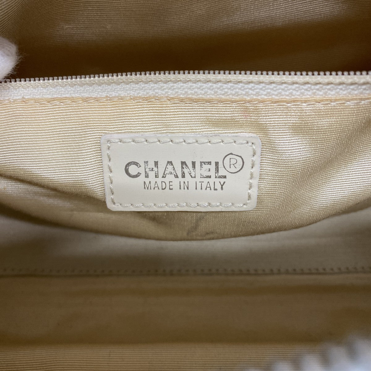 【6ae5147-k】シャネル ハンドバッグ チョコバー ラムスキン ブルー シルバー金具【中古】レディース