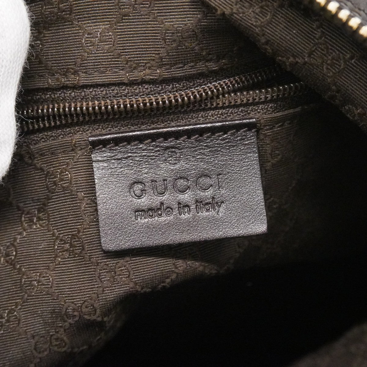 【6ae5149-k】グッチ ショルダーバッグ シェリーライン 001 4287 キャンバス ベージュ シャンパンゴールド金具【中古】レディース