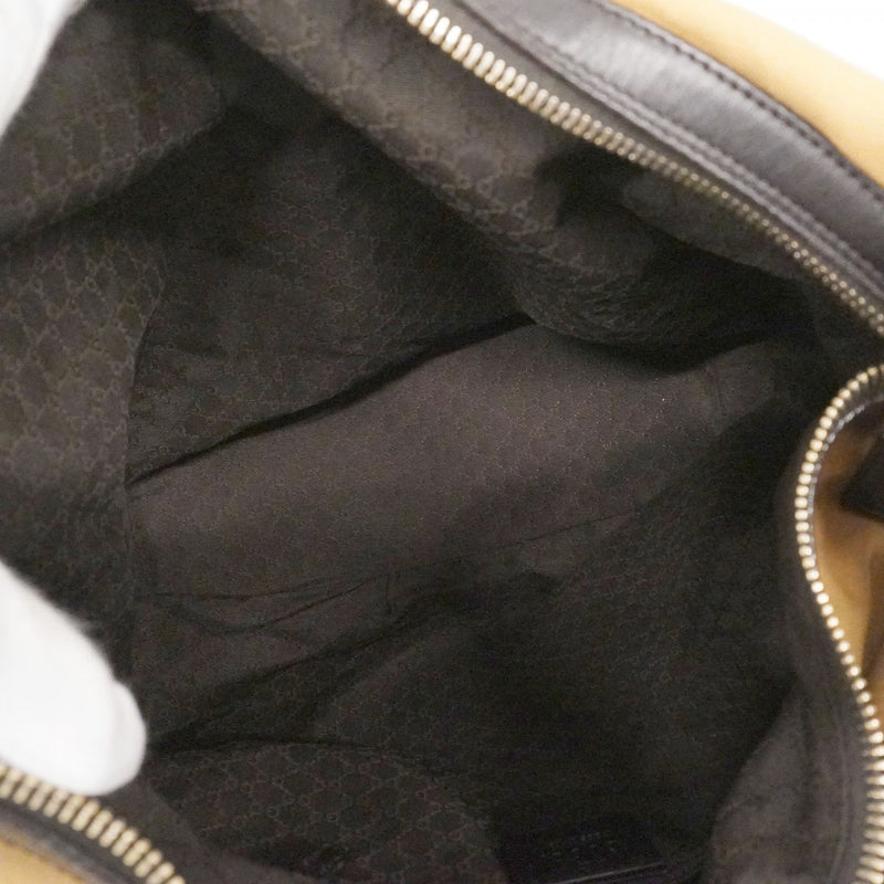 【6ae5149-k】グッチ ショルダーバッグ シェリーライン 001 4287 キャンバス ベージュ シャンパンゴールド金具【中古】レディース