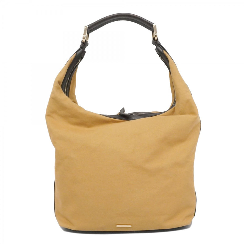 【6ae5149-k】グッチ ショルダーバッグ シェリーライン 001 4287 キャンバス ベージュ シャンパンゴールド金具【中古】レディース