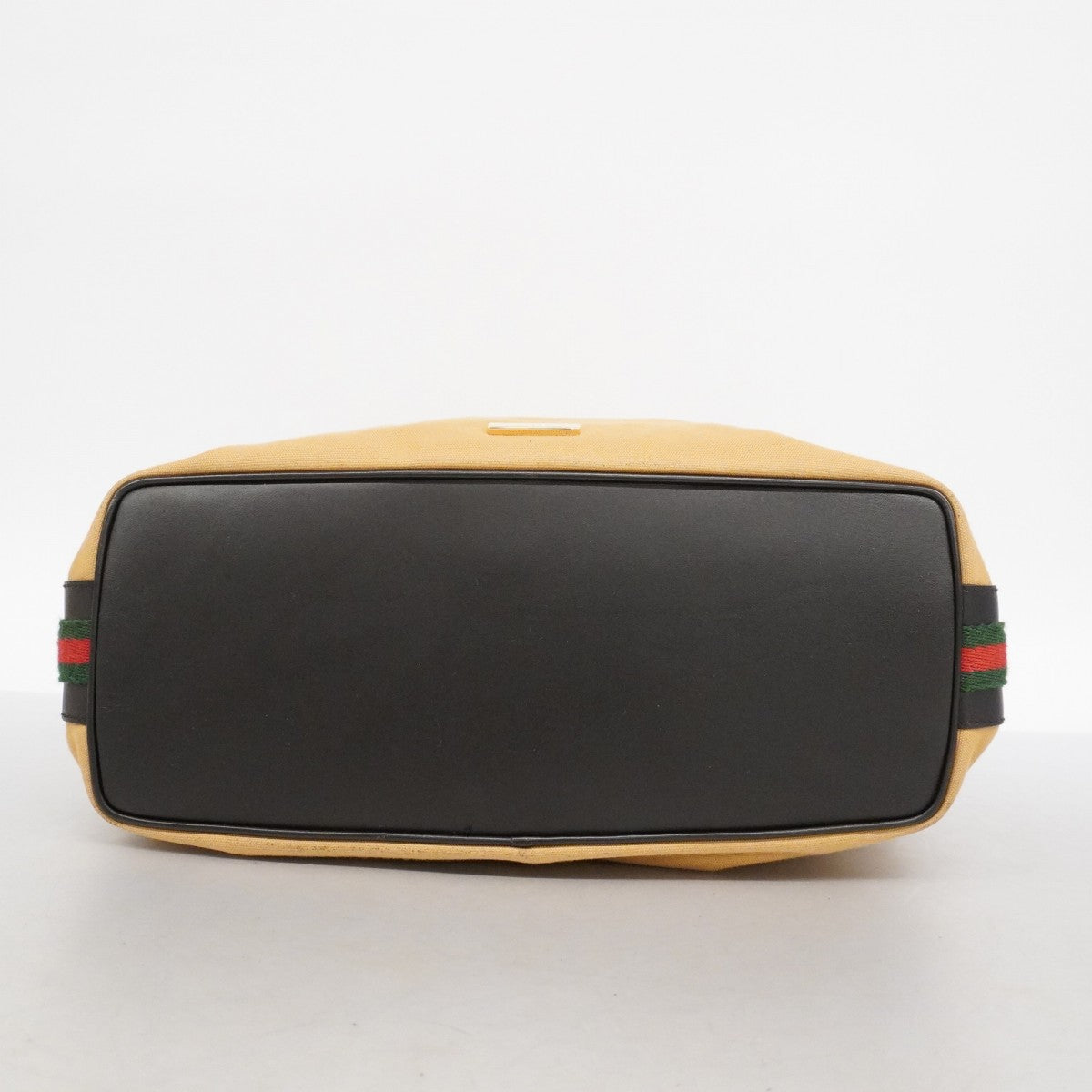 【6ae5149-k】グッチ ショルダーバッグ シェリーライン 001 4287 キャンバス ベージュ シャンパンゴールド金具【中古】レディース