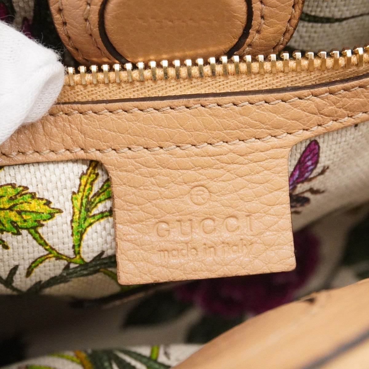 【6ae5151-k】グッチ ハンドバッグ バンブー 323660 レザー ベージュ シャンパンゴールド金具 2wayバッグ【中古】レディース