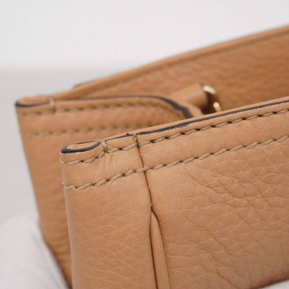 【6ae5151-k】グッチ ハンドバッグ バンブー 323660 レザー ベージュ シャンパンゴールド金具 2wayバッグ【中古】レディース