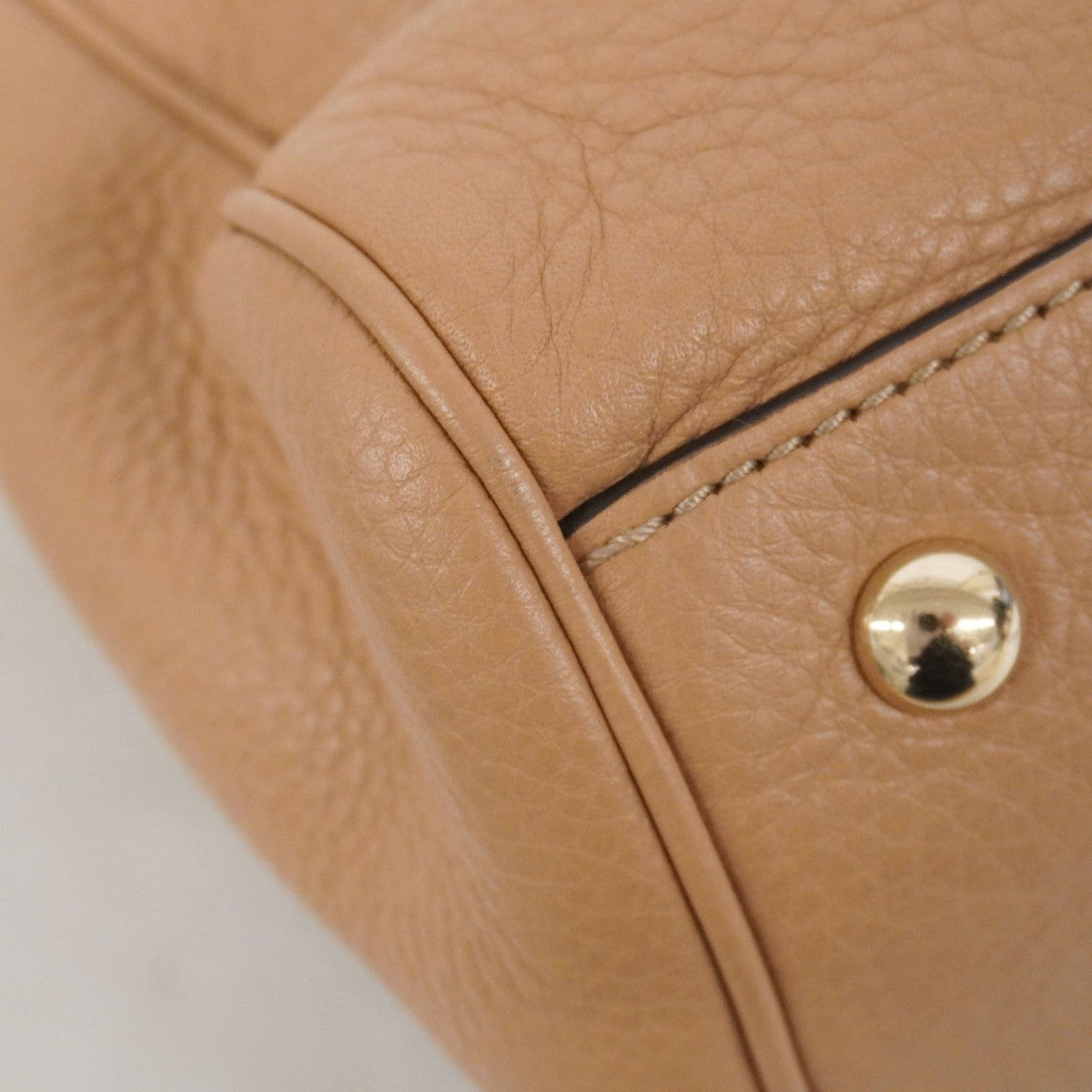 【6ae5151-k】グッチ ハンドバッグ バンブー 323660 レザー ベージュ シャンパンゴールド金具 2wayバッグ【中古】レディース