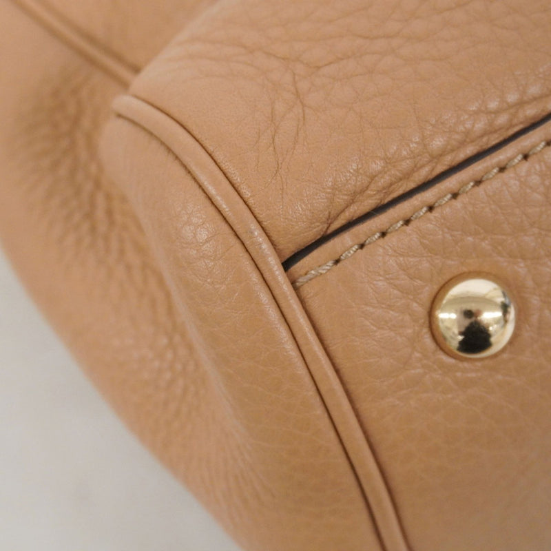 【6ae5151-k】グッチ ハンドバッグ バンブー 323660 レザー ベージュ シャンパンゴールド金具 2wayバッグ【中古】レディース