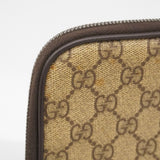 【6ae5152-k】グッチ クラッチバッグ GGスプリーム インターロッキングG 196264 PVC ブラウン シルバー金具【中古】メンズ レディース ユニセックス