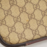 【6ae5152-k】グッチ クラッチバッグ GGスプリーム インターロッキングG 196264 PVC ブラウン シルバー金具【中古】メンズ レディース ユニセックス