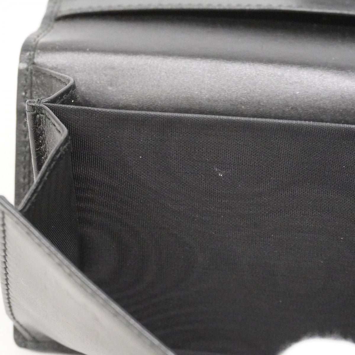 【6ae5154-k】グッチ 長財布 GGインプリメ 212104 PVC ブラック シルバー金具【中古】レディース