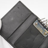 【6ae5155-k】グッチ キーケース 92758 レザー ブラック シルバー金具【中古】メンズ レディース ユニセックス