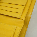 【6ae5157-k】シャネル 財布 ビコローレ キャビアスキン イエロー ゴールド金具【中古】レディース