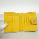 【6ae5157-k】シャネル 財布 ビコローレ キャビアスキン イエロー ゴールド金具【中古】レディース