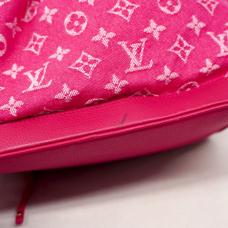 【6ae5172-k】ルイヴィトン ハンドバッグ モノグラム・デニム ノエフルMM M40870 ローズアンディアン 2wayバッグ【中古】レディース