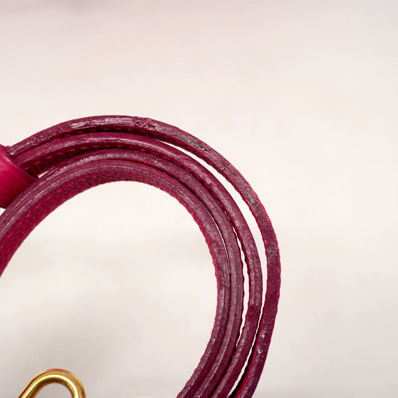 【6ae5172-k】ルイヴィトン ハンドバッグ モノグラム・デニム ノエフルMM M40870 ローズアンディアン 2wayバッグ【中古】レディース