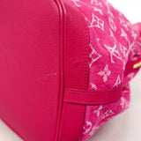 【6ae5172-k】ルイヴィトン ハンドバッグ モノグラム・デニム ノエフルMM M40870 ローズアンディアン 2wayバッグ【中古】レディース