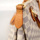 【6ae5173-k】ルイヴィトン トートバッグ ダミエ・アズール リミントン N40022 ホワイト【中古】レディース