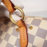 【6ae5173-k】ルイヴィトン トートバッグ ダミエ・アズール リミントン N40022 ホワイト【中古】レディース