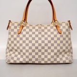 【6ae5173-k】ルイヴィトン トートバッグ ダミエ・アズール リミントン N40022 ホワイト【中古】レディース